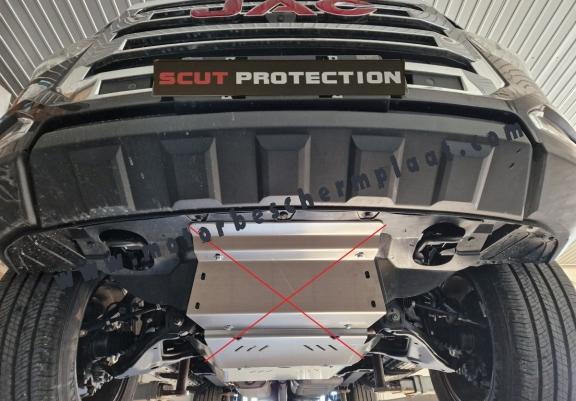 Versnellingsbak aluminium  Beschermplaat voor Jac T8