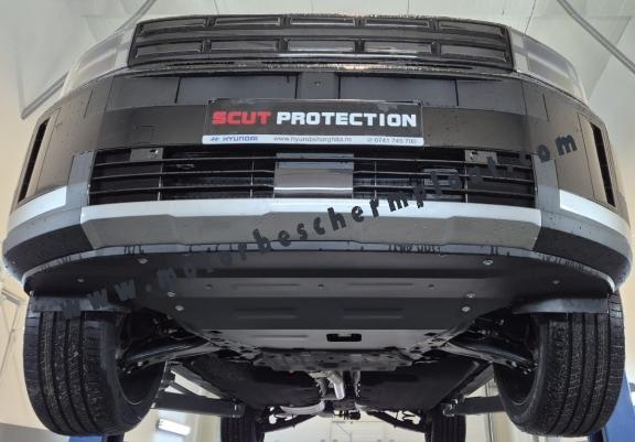 Motor, Versnellingsbak en Radiator Beschermplaat voor Hyundai Santa Fe