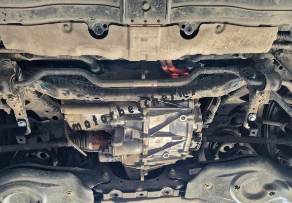 Achterste aluminium bescherming voor elektrische motor – Tesla Model 3 AWD