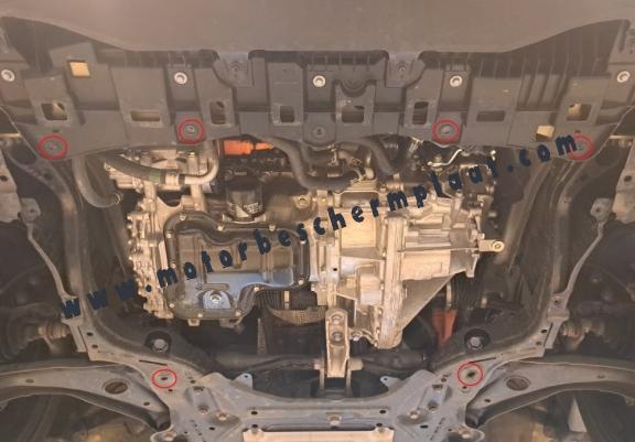 Motor, Versnellingsbak en Radiator aluminium Beschermplaat voor Toyota Yaris Cross