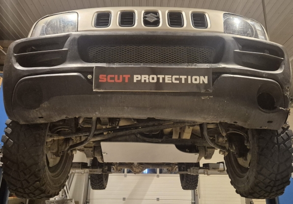 Motor en Versnellingsbak Beschermplaat voor Suzuki Jimny - aluminium