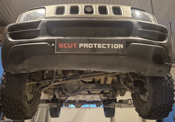 Motor en Versnellingsbak Beschermplaat voor Suzuki Jimny - aluminium