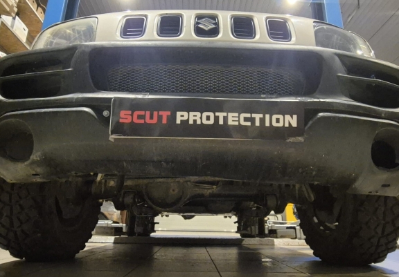 Motor en Versnellingsbak Beschermplaat voor Suzuki Jimny - aluminium
