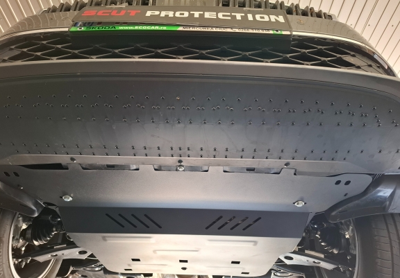 Motor, Versnellingsbak en Radiator Beschermplaat voor Skoda Superb 4