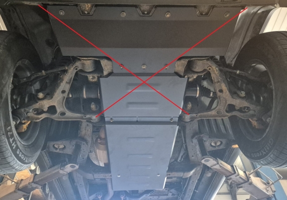Versnellingsbak Beschermplaat voor Baic Beijing BJ40