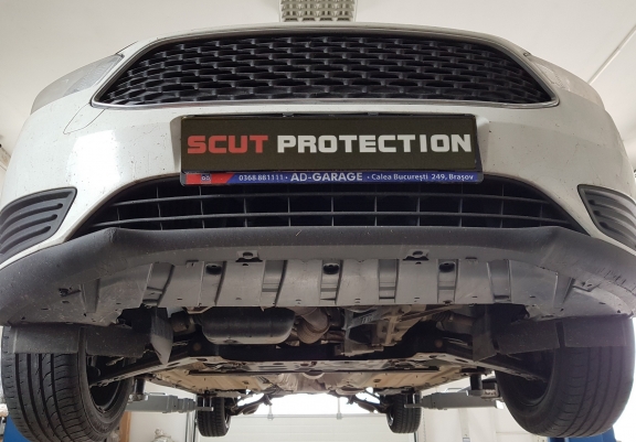 Motor en Versnellingsbak Beschermplaat voor Ford C-max - Aluminium