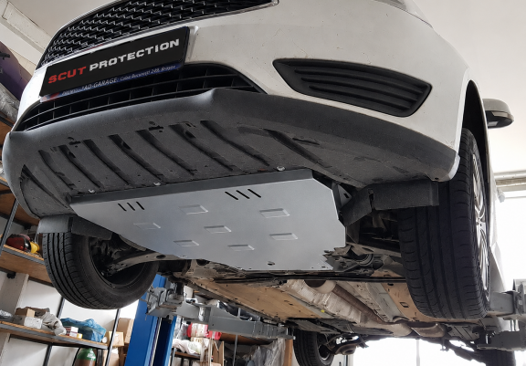 Motor en Versnellingsbak Beschermplaat voor Ford C-max - Aluminium