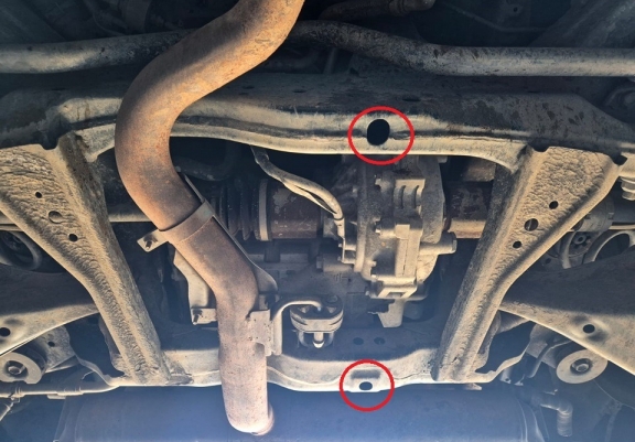 Differentieel Beschermplaat voor Nissan Qashqai