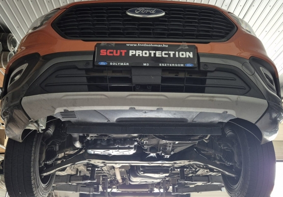Aluminium Motor en Versnellingsbak Beschermplaat voor Ford Transit Custom - FWD