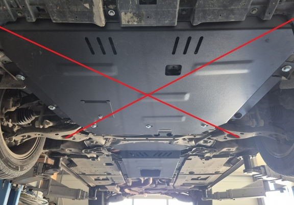 Katalysator/cat lock Beschermplaat voor Toyota Prius 3