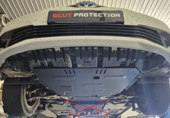 Motor, Versnellingsbak en Radiator Beschermplaat voor Toyota Auris