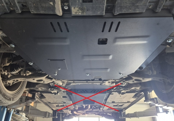 Motor, Versnellingsbak en Radiator Beschermplaat voor Toyota Auris