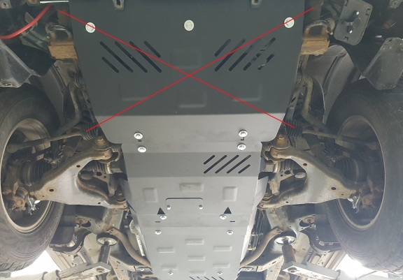Versnellingsbak Beschermplaat voor Toyota Land Cruiser J120