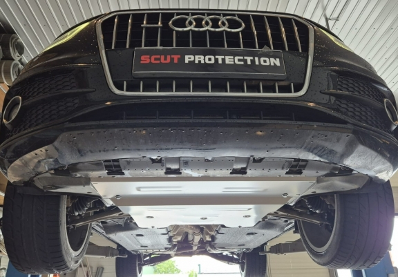 Aluminium Motor Beschermplaat voor Audi Q2