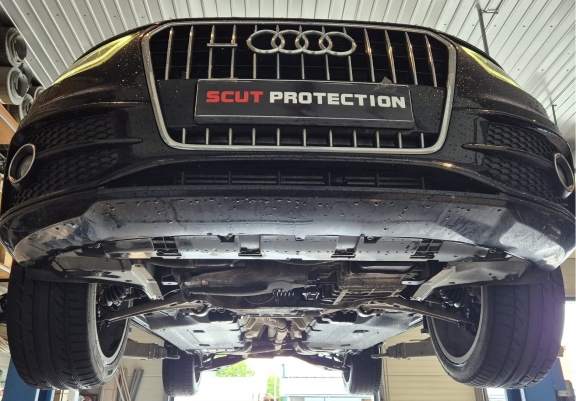 Aluminium Motor Beschermplaat voor Audi Q2