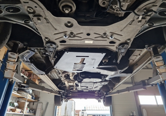 Katalysator/cat lock Beschermplaat voor Nissan NV300