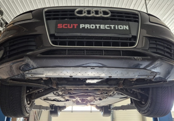 Motor en Radiator Beschermplaat voor Audi A4 B8 All Road, benzine
