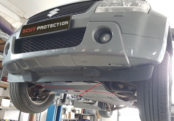 Motor Beschermplaat voor Suzuki Grand Vitara - promotie pakket