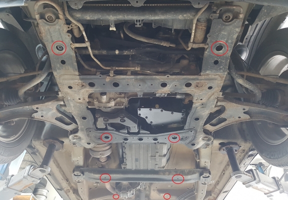 Motor Beschermplaat voor Suzuki Grand Vitara - promotie pakket