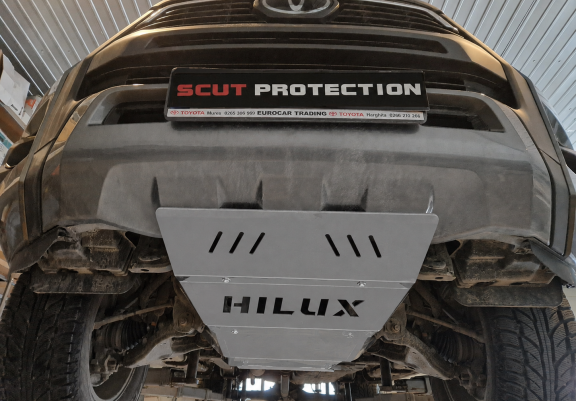 Radiator aluminium  Beschermplaat voor Toyota Hilux Revo