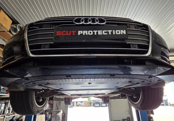 Motor en Radiator Beschermplaat voor Audi A6