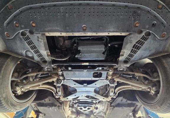 Motor en Radiator Beschermplaat voor Audi A6