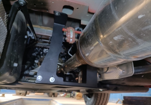 Katalysator/cat lock Beschermplaat voor Renault Master 3