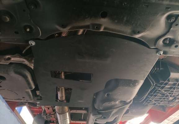 Katalysator/cat lock Beschermplaat voor Renault Master 3