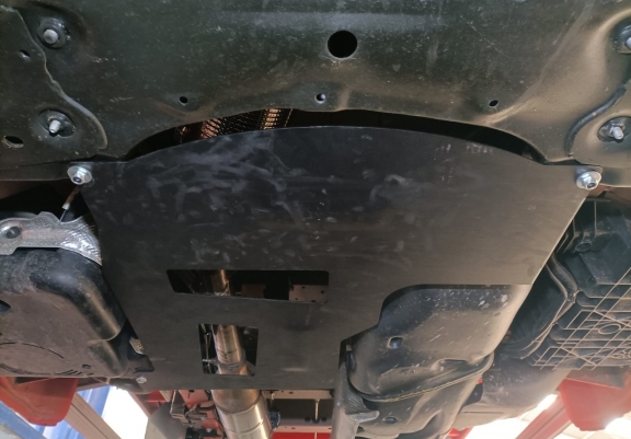 Katalysator/cat lock Beschermplaat voor Renault Master 3