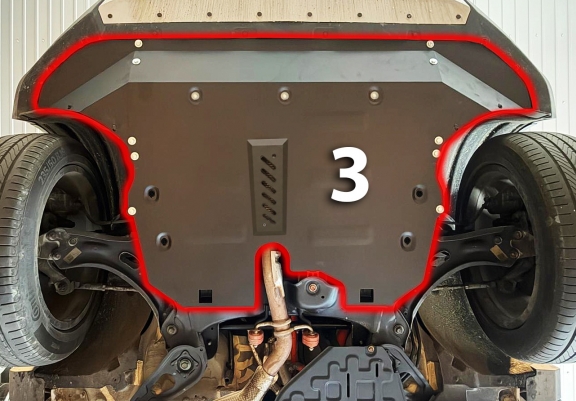 Motor en Versnellingsbak Beschermplaat voor BYD Seal U DM-i