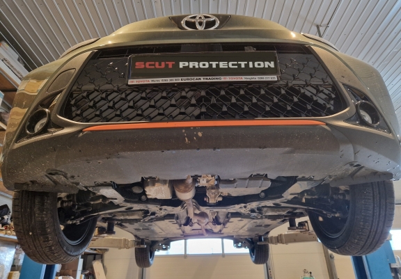 Motor en Versnellingsbak Beschermplaat voor Toyota Aygo X - Aluminium