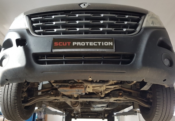 Motor en Versnellingsbak Beschermplaat voor Nissan Interstar - Aluminium