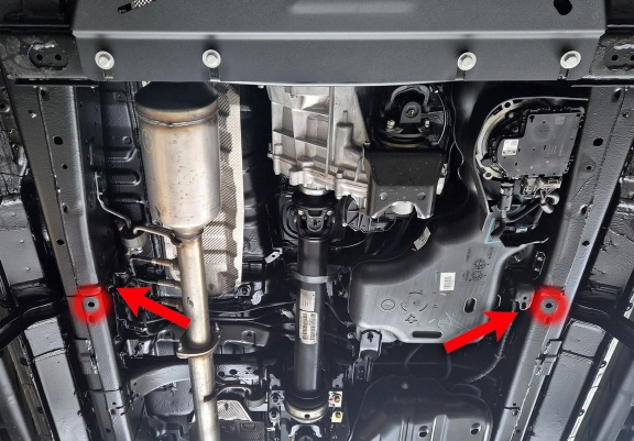 Differentieel Beschermplaat voor Toyota Hilux