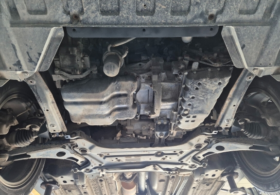 Motor  Beschermplaat voor Mitsubishi Outlander - Aluminium