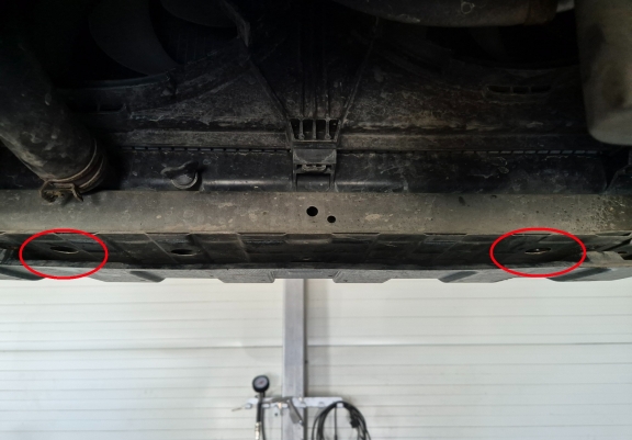 Motor  Beschermplaat voor Mitsubishi Outlander - Aluminium