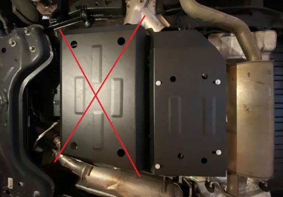 AdBlue tank Beschermplaat voor Toyota Proace Max