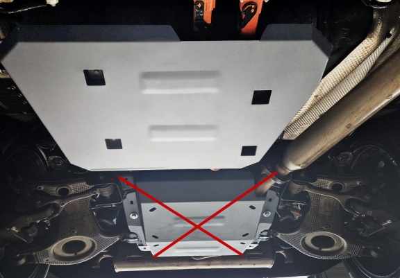 Brandstoftank Beschermplaat voor Chery Tiggo 9