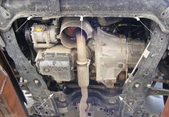 Motor Beschermplaat voor Toyota Proace