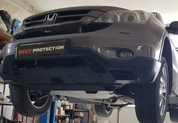 Aluminium Motor, Versnellingsbak en Radiator Beschermplaat voor Honda CR-V