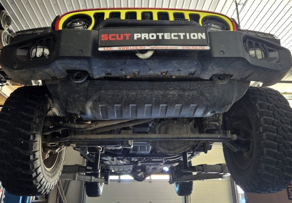 Versnellingsbak Beschermplaat voor Jeep Wrangler - JL