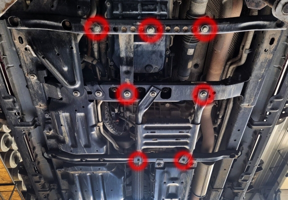 Versnellingsbak Beschermplaat voor Jeep Wrangler - JL