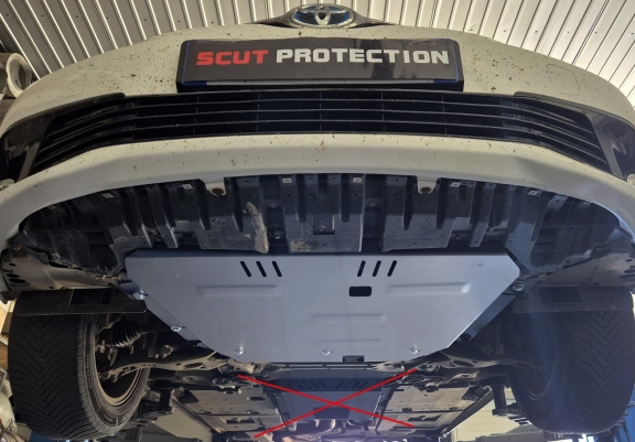 Motor, Versnellingsbak en Radiator aluminium Beschermplaat voor Toyota Auris