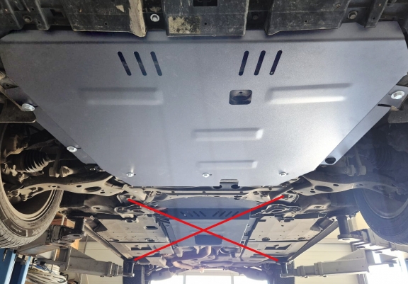 Motor, Versnellingsbak en Radiator aluminium Beschermplaat voor Toyota Auris