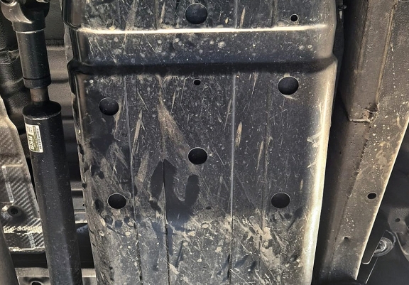 Brandstoftank Beschermplaat voor KGM Musso