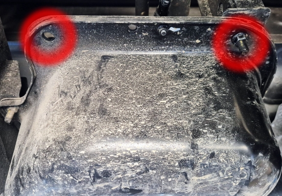 Brandstoftank Beschermplaat voor KGM Musso