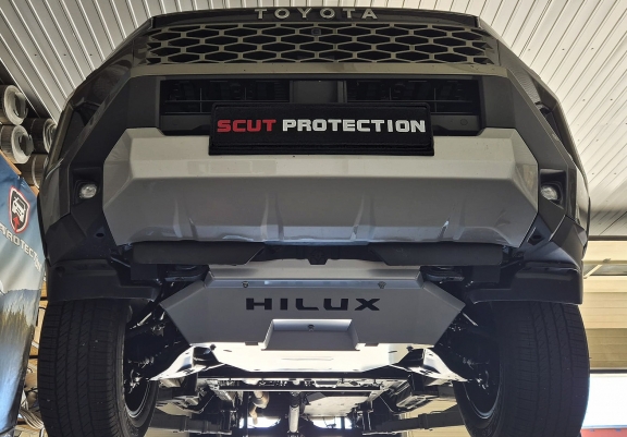Motor  Beschermplaat voor Toyota Hilux - Aluminium