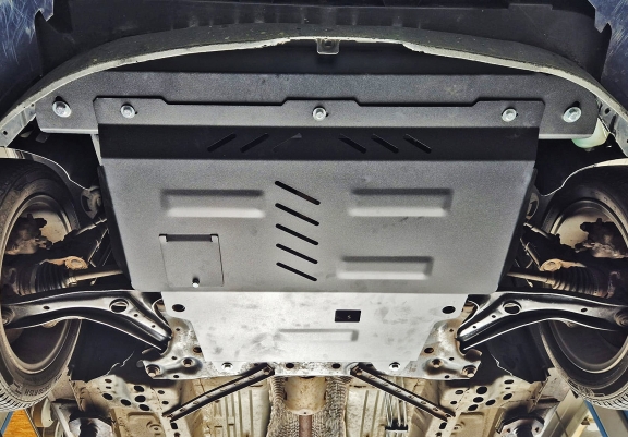Motor, Versnellingsbak en Radiator Beschermplaat voor Ford Fiesta