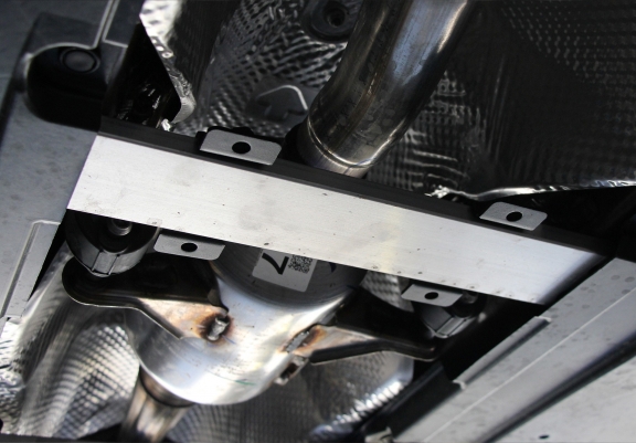 Aluminium katalysatorbeschermer / kat-slot voor Toyota Corolla Cross